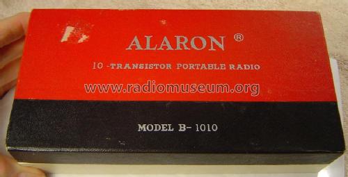 10-Transistor-Portable-Radio B-1010; Alaron Inc.; Auburn (ID = 1811330) Radio