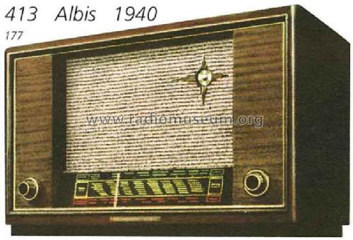 413D; Albis, Albiswerke AG (ID = 708817) Radio