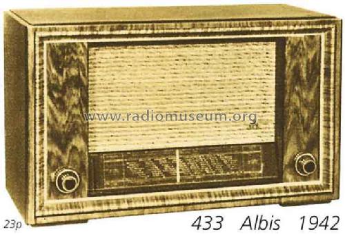 mit TR 433; Albis, Albiswerke AG (ID = 1327) Radio