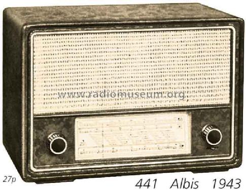441; Albis, Albiswerke AG (ID = 1331) Radio