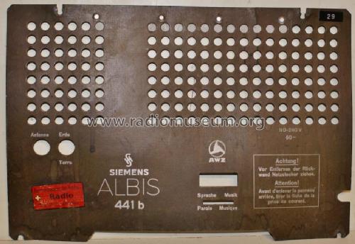 441B; Albis, Albiswerke AG (ID = 1676568) Radio