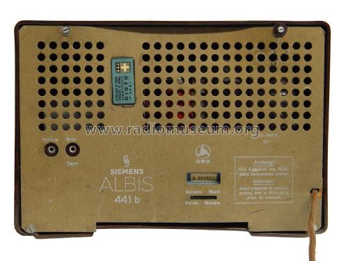 441B; Albis, Albiswerke AG (ID = 2386683) Radio