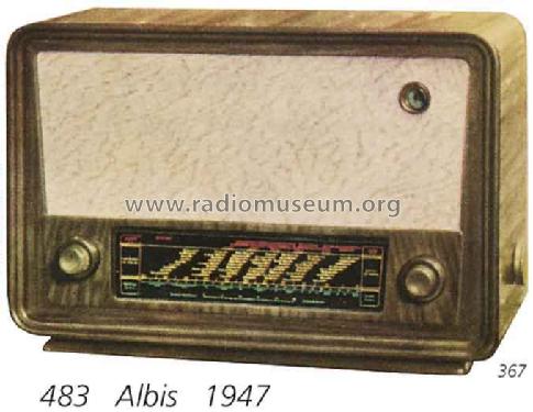 483D; Albis, Albiswerke AG (ID = 709328) Radio