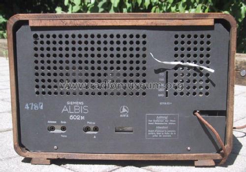 502M; Albis, Albiswerke AG (ID = 154407) Radio