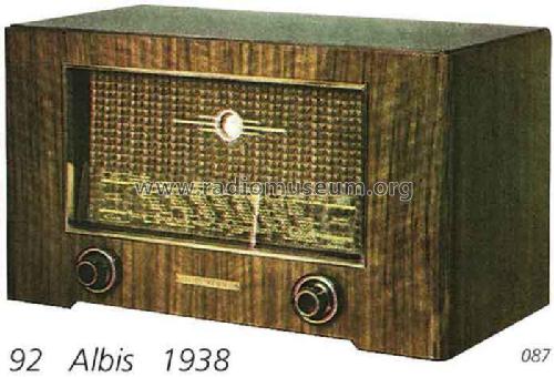 92; Albis, Albiswerke AG (ID = 1312) Radio