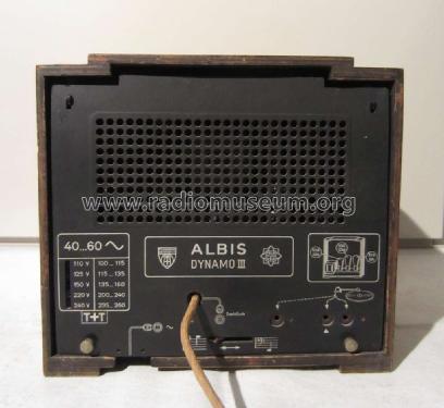 Dynamo III TR III ; Albis, Albiswerke AG (ID = 2108617) Radio