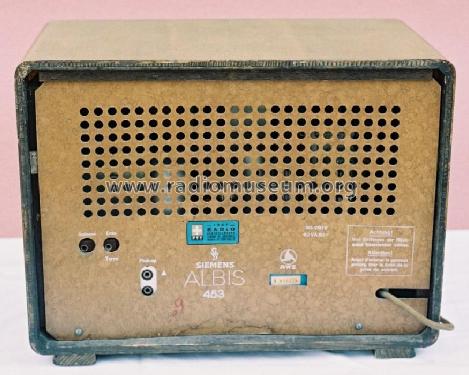 453 mit KW-Lupe; Albis, Albiswerke AG (ID = 23829) Radio