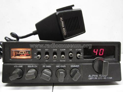 Alpha 4000 CB-Funk; Albrecht Marke, (ID = 2386691) Cittadina