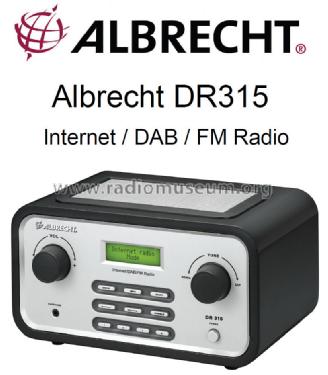 Internet / DAB / FM Radio DR-315; Albrecht Marke, (ID = 1160442) Radio