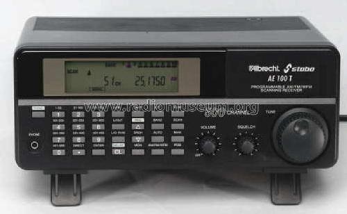 Programmable AM/FM/WFM Scanning Receiver AE100T; Albrecht Marke, (ID = 1790542) Amateur-R