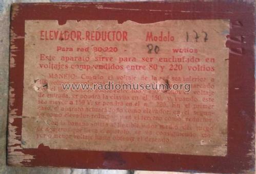 Elevador - Reductor 177; Alcer (ID = 1596489) Fuente-Al