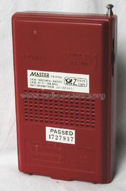 Master UKW-Receiver TR-8706; Alexia, Unica; (ID = 2383051) Radio