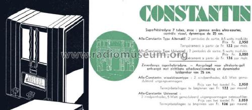 Constantin A ; Alfa-Radio, Société (ID = 1125666) Radio