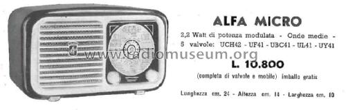 Micro ; Alfa Radio; Genova (ID = 2455837) Radio