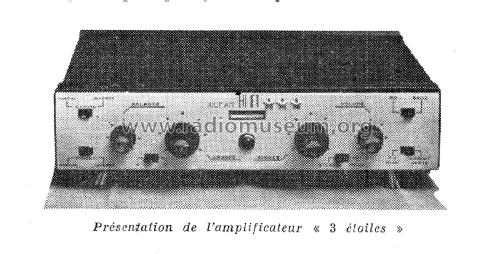 Amplificateur 3 étoiles ; Alfar Electronic; (ID = 2714765) Ampl/Mixer