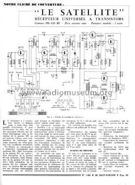 Satellite I ; Alfar Electronic; (ID = 2511455) Radio