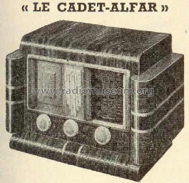 Cadet ; Alfar Electronic; (ID = 469463) Radio