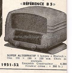 Référence B5; Alfar Electronic; (ID = 506043) Radio