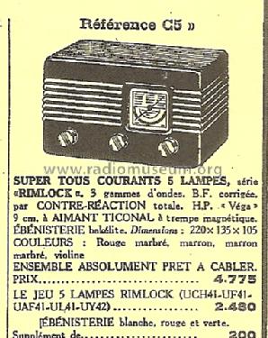 C5; Alfar Electronic; (ID = 962372) Radio