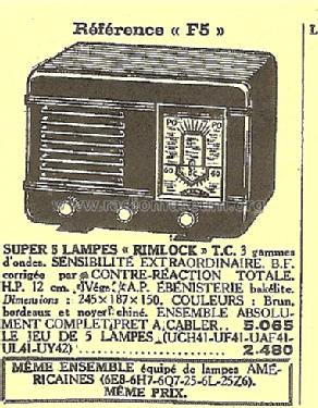 F5; Alfar Electronic; (ID = 962370) Radio