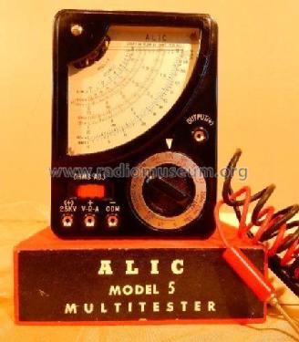 Multi-Tester Model 5; Alic brand (ID = 1958637) Equipment