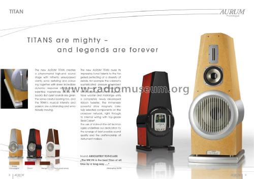 Quadral Aurum Titan VII; All-Akustik, (ID = 1909712) Speaker-P