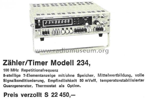Zähler-Timer 234; Allen-Bradley Co.; (ID = 1037851) Equipment