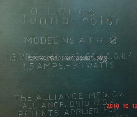 Tenna-Rotor Controller ATR; Alliance (ID = 840349) Misc