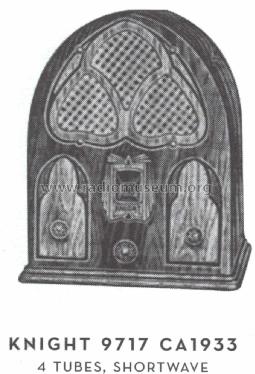 A 9717 ; Allied Radio Corp. (ID = 1583803) Radio