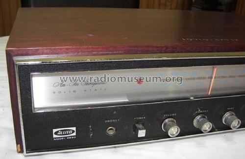 AM-FM Stereophonic Solid State 2690; Allied Radio Corp. (ID = 1473585) Radio