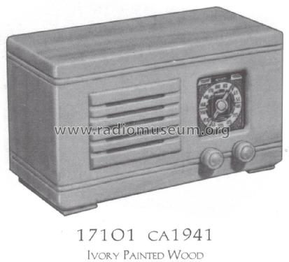 B-17101 ; Allied Radio Corp. (ID = 1541421) Radio