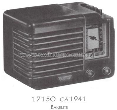 B-17150 ; Allied Radio Corp. (ID = 1540467) Radio
