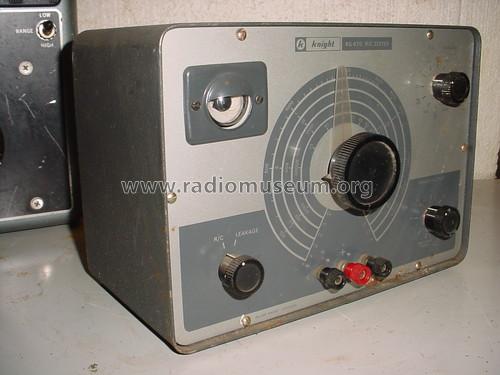 Knight Capacitor Resistor Tester 83 Y 124 / 87 Y 503; Allied Radio Corp. (ID = 1356437) Equipment