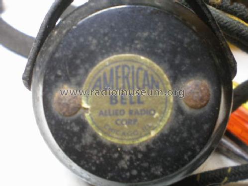 Double Headphones ; Allied Radio Corp. (ID = 913254) Speaker-P