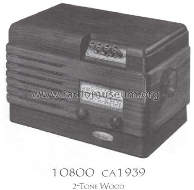 Knight E-10800 D-D; Allied Radio Corp. (ID = 1542549) Radio