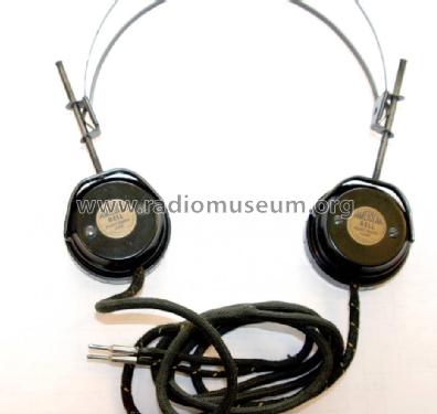 Headphones American Bell; Allied Radio Corp. (ID = 906113) Parleur