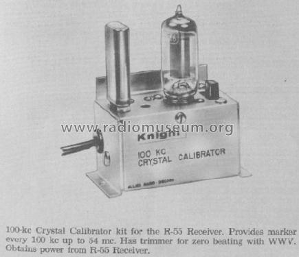 Knight 100 KC Crystal Calibrator ; Allied Radio Corp. (ID = 487288) Ausrüstung