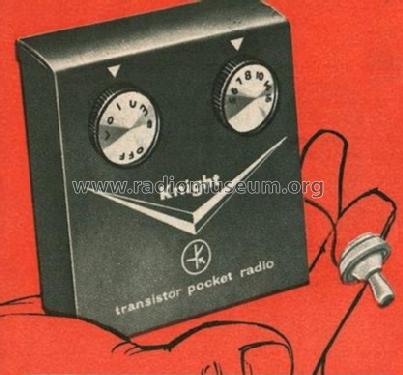 Knight 2 Transistor Radio Kit 83Y262; Allied Radio Corp. (ID = 1869491) Kit