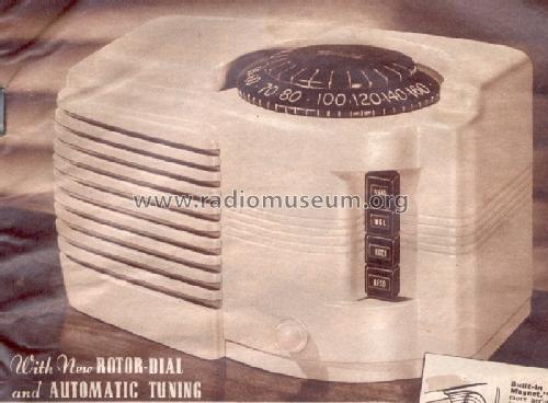 Knight 5 Tube AC-DC Superhet Order #A10802; Allied Radio Corp. (ID = 231387) Radio