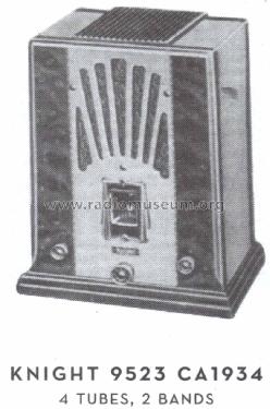 Knight 9523 ; Allied Radio Corp. (ID = 1583825) Radio