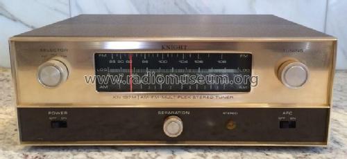 Knight AM-FM-Multiplex Stereo Tuner KN 137M; Allied Radio Corp. (ID = 1971405) Radio