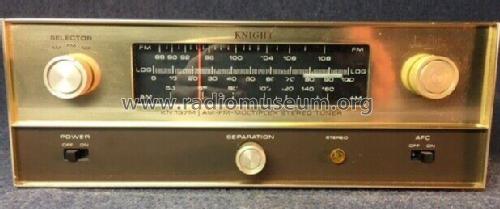 Knight AM-FM-Multiplex Stereo Tuner KN 137M; Allied Radio Corp. (ID = 2627912) Radio