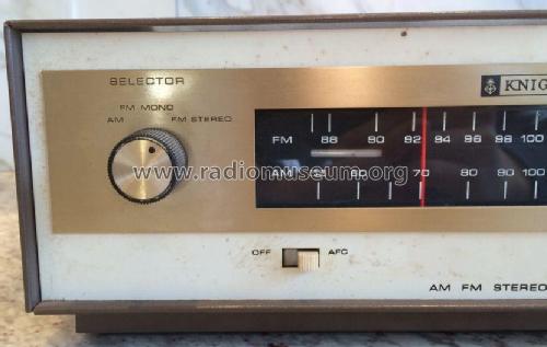 Knight AM FM Stereo Tuner KN-245; Allied Radio Corp. (ID = 1972604) Radio