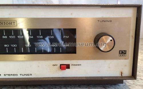 Knight AM FM Stereo Tuner KN-245; Allied Radio Corp. (ID = 1972605) Radio