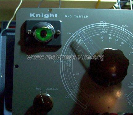 Knight Capacitor Resistor Tester 83 Y 124 / 87 Y 503; Allied Radio Corp. (ID = 2288707) Equipment