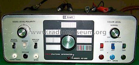 Knight Color Pattern Generator KG-685; Allied Radio Corp. (ID = 686704) Equipment