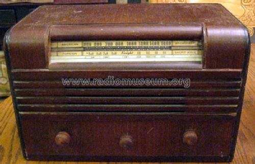 Knight D-106 Super-Six; Allied Radio Corp. (ID = 1265754) Radio
