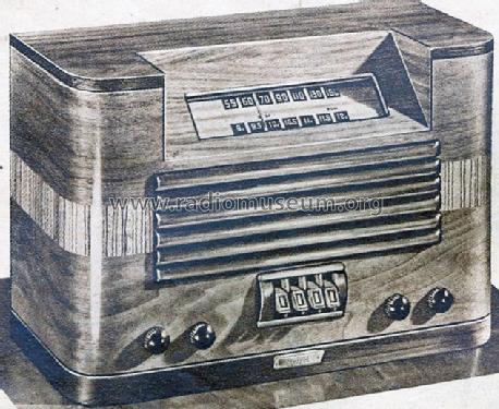 Knight D-110 2 Band AC-DC; Allied Radio Corp. (ID = 662908) Radio