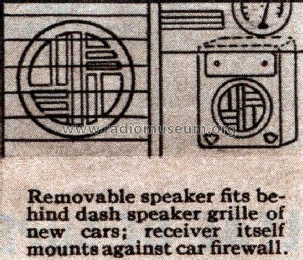 Knight D-132 Deluxe Auto Radio; Allied Radio Corp. (ID = 672440) Radio