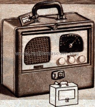 Knight D-161 Portable; Allied Radio Corp. (ID = 672867) Radio